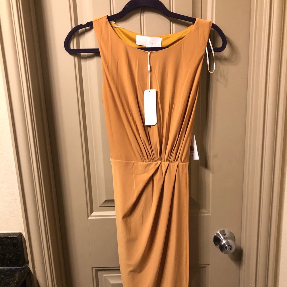 NWT mustard yellow dress